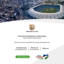 Tercera rendición de cuentas de la Secretaría del Deporte y la Recreación