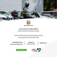 Segunda Rendición de Cuentas Secretaría de Movilidad