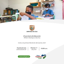 Primera Rendición de cuentas de la Secretaría de Educación 2021