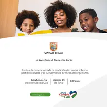 La Secretaría de Bienestar Social invita a su primera jornada de rendición de cuentas 2021.