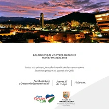 Primer rendición de cuentas de la Secretaría de Desarrollo Económico 2021