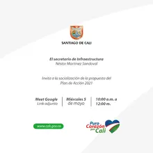 Invitación Socialización Plan de Acción 2021