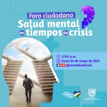Foro ciudadano, Salud mental en tiempos de crisis