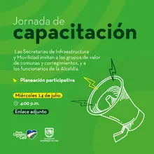 Capacitación en Planeación Participativa.
