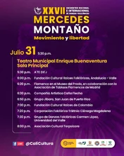 Segunda Gala XXVII Encuentro Nacional e Internacional de Danzas Folclóricas Mercedes Montaño
