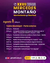 Gala de Cierre del XXVII Encuentro Nacional e Internacional de Danzas Folclóricas Mercedes Montaño