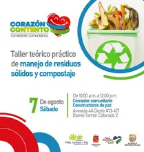 Taller Teórico Práctico de manejo de residuos Sólidos y compostaje