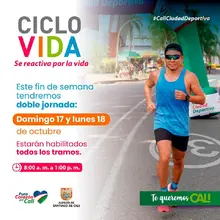 Ciclovida - Se reactiva por la vida