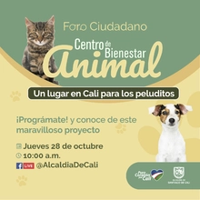 Foro ciudadano sobre el Centro de Bienestar animal