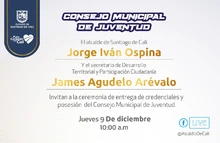 Posesión Consejo municipal de juventud