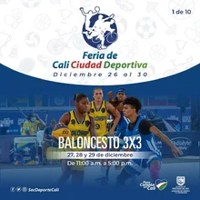 Feria de Cali Ciudad Deportiva: Baloncesto 3x3