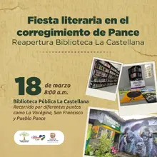 Fiesta literaria en el Corregimiento de Pance