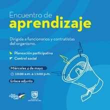Jornada aprendizaje planeación participativa 