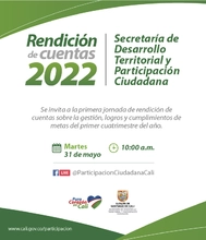 Primera Jornada de Rendición de Cuentas 2022