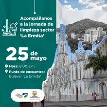 Jornada de limpieza en el sector de "La Ermita"