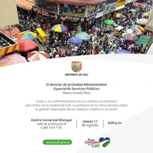 Mesa técnica para administradores de los centros comerciales del centro