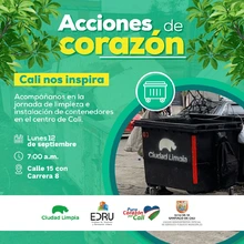 Jornada de limpieza ´Cali nos inspira´