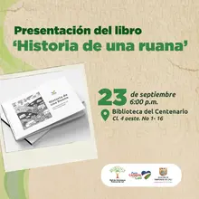 Presentación del libro "Historia de una ruana"