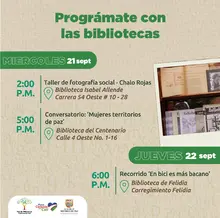 Prográmate con las bibliotecas
