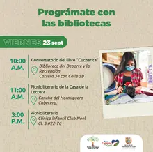 Prográmate con las bibliotecas