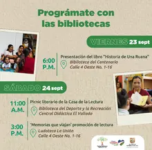 Prográmate con las bibliotecas