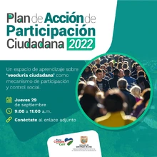 Capacitación virtual en veeduría ciudadana 
