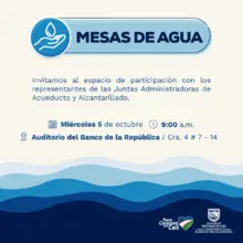 Tercera mesa de agua 