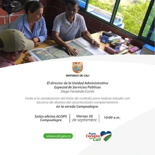 Socialización del proyecto alcantarillado vereda Campoalegre