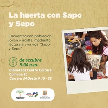 La huerta con Sapo y Sepo