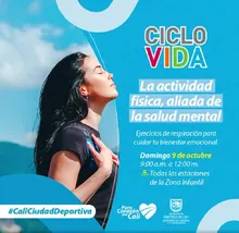 Ciclovida  La actividad física, aliada de la salud mental