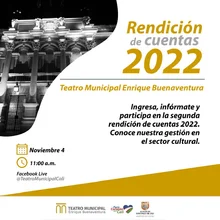 Segunda Rendición de Cuentas 2022