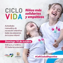 Ciclovida  Niños más solidarios y empáticos
