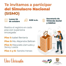 Simulacro Nacional (SISMO)