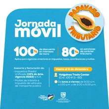 Holguines Trade Center / Jornada Móvil - Facturación y asesoría en impuestos y multas de tránsito