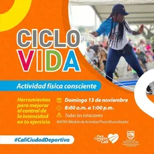 Ciclovida actividad física consciente 