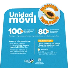 CC Vía Pance - Supertiendas Cañaveral / Jornada Móvil - Facturación y asesoría en impuestos y multas de tránsito