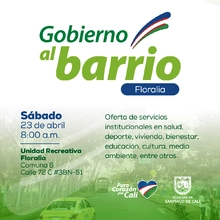 Gobierno al barrio barrio Floralia