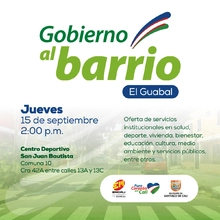 Gobierno al barrio El Guabal