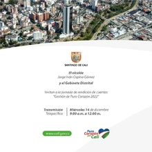 Rendición de cuentas "Gestión de Puro Corazón 2022"