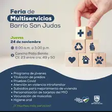 Feria de Multiservicios barrio San Judas