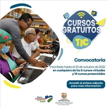 Últimas inscripciones a 14 cursos gratuitos TIC presenciales y 6 virtuales