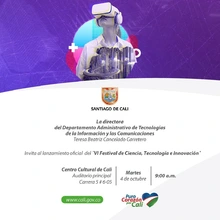 Lanzamiento del VI Festival de Ciencia, Tecnología e Innovación