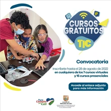 Convocatoria abierta para 23 cursos gratuitos TIC
