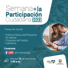 Semana de la Participación Ciudadana 