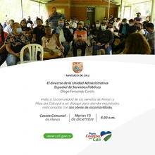 Diálogo ciudadano con la comunidad de Atenas y Pilas del Cabuyal