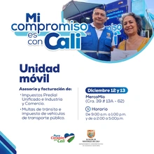 MercaMío / Unidad Móvil - Facturación y asesoría en impuestos y multas de tránsito