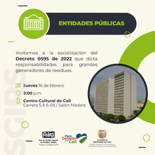 Capacitación en  SGIRS para Entidades Públicas