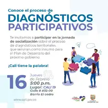 Conoce el proceso de diagnósticos participativos CALI 19