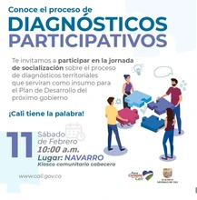 Conoce el proceso de diagnósticos participativos Navarro
