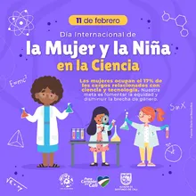 Dia Internacional de la Mujer y la Niña en la Ciencia
